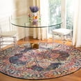 thumbnail image 1 of SAFAVIEH Crystal Eric Oriental Area Rug, Navy/Light Blue, 7' x 7' Round, 1 of 7