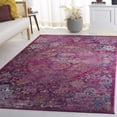 thumbnail image 1 of SAFAVIEH Crystal Charlene Oriental Area Rug, Fuchsia/Purple, 6'7" x 9'2", 1 of 10