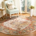 thumbnail image 1 of SAFAVIEH Crystal Odran Oriental Area Rug, Cream/Rose, 7' x 7' Round, 1 of 8