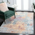 thumbnail image 1 of SAFAVIEH Crystal Corrine Abstract Area Rug, Gold/Blue, 4' x 5'7", 1 of 11