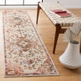 thumbnail image 1 of SAFAVIEH Crystal Debra Southwestern Runner Rug, Light Blue/Burgundy, 2'2" x 9', 1 of 10