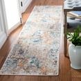 thumbnail image 1 of SAFAVIEH Crystal Gaman Abstract Runner Rug, Ivory/Yellow, 2'2" x 9', 1 of 11