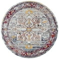 thumbnail image 1 of SAFAVIEH Crystal Jonette Oriental Area Rug, Light Blue/Red, 7' x 7' Round, 1 of 8