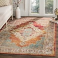 thumbnail image 1 of SAFAVIEH Crystal Miranda Oriental Area Rug, Orange/Light Blue, 5' x 8', 1 of 8
