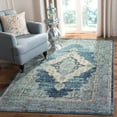 thumbnail image 1 of SAFAVIEH Crystal Miranda Oriental Area Rug, Blue/Yellow, 6'7" x 9'2", 1 of 7