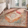 thumbnail image 1 of SAFAVIEH Crystal Miranda Oriental Area Rug, Orange/Light Blue, 3' x 5', 1 of 8