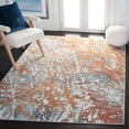 thumbnail image 1 of SAFAVIEH Crystal Priscilla Abstract Area Rug, Ivory/Rust, 4'5" x 6'5", 1 of 11