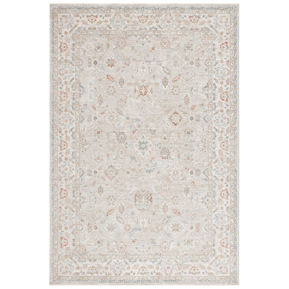 SAFAVIEH Culture Wilson Abstract Area Rug, Grey/Blue Rust, 9' x 12'