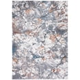 thumbnail image 1 of SAFAVIEH Cyrus Darian Abstract Shag Area Rug, Gray/Ivory, 5'5" x 7'6", 1 of 11