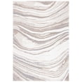 thumbnail image 1 of SAFAVIEH Cyrus Henderson Abstract Shag Area Rug, Ivory/Gray, 6'7" x 9'2", 1 of 12