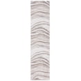 thumbnail image 1 of SAFAVIEH Cyrus Henderson Abstract Shag Runner Rug, Ivory/Gray, 2'2" x 9', 1 of 12