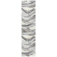 thumbnail image 1 of SAFAVIEH Cyrus Ifrit Abstract Shag Runner Rug, Gray/Beige, 2'2" x 7', 1 of 11