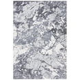 thumbnail image 1 of SAFAVIEH Cyrus Kaitlyn Abstract Shag Area Rug, Gray/Ivory, 5'5" x 7'6", 1 of 12