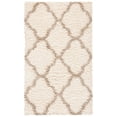thumbnail image 1 of SAFAVIEH Daley Geometric Plush Shag Area Rug, Ivory/Beige, 2'3" x 4', 1 of 5