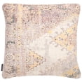 thumbnail image 1 of SAFAVIEH Dali 18" x 18" Contemporary Plum Abstract Cotton/Polyester Decorative Pillow, 1 of 6