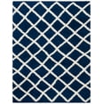 thumbnail image 1 of SAFAVIEH Dallas Jerrie Geometric Shag Area Rug, Navy/Ivory, 6' x 9', 1 of 6