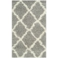 thumbnail image 1 of SAFAVIEH Dallas Logan Geometric Shag Area Rug, Grey/Ivory, 3' x 5', 1 of 11
