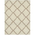 thumbnail image 1 of SAFAVIEH Dallas Logan Geometric Shag Area Rug, Ivory/Beige, 11' x 15', 1 of 7
