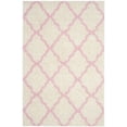 thumbnail image 1 of SAFAVIEH Dallas Logan Geometric Shag Area Rug, Ivory/Light Pink, 2'3" x 4', 1 of 6