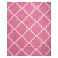 thumbnail image 1 of SAFAVIEH Dallas Logan Geometric Shag Area Rug, Pink/Ivory, 8' x 10', 1 of 6