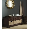 thumbnail image 1 of SAFAVIEH Damien 3-Drawer Storage Bench Dark Cherry, 1 of 5