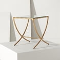 thumbnail image 1 of SAFAVIEH Debbie Accent SFV9523A End Table, Brass, 1 of 5