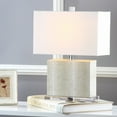 thumbnail image 1 of SAFAVIEH Delia 20.5 in. H Rectangular Faux Table Lamp, Cream, 1 of 5