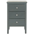 thumbnail image 1 of SAFAVIEH Deniz Classic End Table with 3 Storage Drawers, Steel Teal, 1 of 5