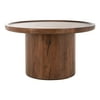 SAFAVIEH Devin Solid Round Pedestal Coffee Table