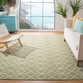 thumbnail image 1 of Safavieh Dhurries Addison Geometric Area Rug, Sage/Ivory, 9' x 12', 1 of 11
