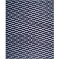 thumbnail image 1 of SAFAVIEH Dhurrie Tristen Geometric Moroccan Wool Area Rug, Purple/Blue, 3' x 5', 1 of 10