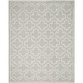 thumbnail image 1 of SAFAVIEH Dhurrie Walter Geometric Moroccan Wool Area Rug, Grey/Ivory, 3' x 5', 1 of 10