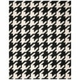 thumbnail image 1 of SAFAVIEH Dhurries Abigail Geometric Area Rug, Black/Ivory, 6' x 9', 1 of 11