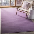 thumbnail image 1 of Safavieh Dhurries Gina Geometric Wool Area Rug, Lavender, 4' x 6', 1 of 8