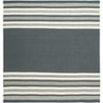 thumbnail image 1 of SAFAVIEH Dhurries Haywood Geometric Area Rug, Dark Grey, 6' x 6' Square, 1 of 4