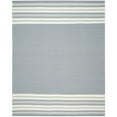 thumbnail image 1 of SAFAVIEH Dhurries Haywood Geometric Area Rug, Grey, 6' x 6' Square, 1 of 9