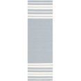 thumbnail image 1 of SAFAVIEH Dhurries Haywood Geometric Runner Rug, Grey, 2'6" x 8', 1 of 3
