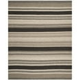 thumbnail image 1 of SAFAVIEH Dhurries Henrika Geometric Area Rug, Natural/Black, 5' x 8', 1 of 5