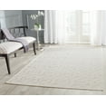 thumbnail image 1 of SAFAVIEH Dhurries Jervis Geometric Area Rug, Beige, 6' x 6' Square, 1 of 5
