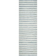 thumbnail image 1 of SAFAVIEH Dhurries Joetta Geometric Runner Rug, Blue/Ivory, 2'6" x 10', 1 of 5