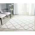 thumbnail image 1 of SAFAVIEH Dhurries Landon Geometric Area Rug, Ivory/Grey, 6' x 9', 1 of 5