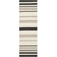 thumbnail image 1 of SAFAVIEH Dhurries Leila Geometric Runner Rug, Natural/Grey, 2'6" x 8', 1 of 8