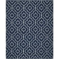 thumbnail image 1 of SAFAVIEH Dhurries Slater Geometric Runner Rug, Navy/Ivory, 2'6" x 12', 1 of 10