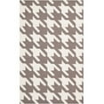 thumbnail image 1 of SAFAVIEH Dhurries Tara Geometric Area Rug, Grey/Ivory, 8' x 10', 1 of 2