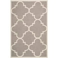 thumbnail image 1 of SAFAVIEH Dhurries Tobias Geometric Area Rug, Grey/Ivory, 9' x 12', 1 of 10