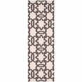 thumbnail image 1 of SAFAVIEH Dhurries Toria Geometric Wool Runner Rug, Ivory/Grey, 2'6" x 8', 1 of 6