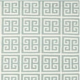 thumbnail image 1 of SAFAVIEH Dhurries Valentina Geometric Area Rug, Blue/Ivory, 5' x 8', 1 of 10