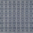 thumbnail image 1 of SAFAVIEH Dhurries Valentina Geometric Area Rug, Navy/Ivory, 7' x 7' Square, 1 of 10