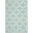 thumbnail image 1 of SAFAVIEH Dhurries Walter Geometric Area Rug, Blue/Ivory, 5' x 8', 1 of 10