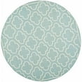 thumbnail image 1 of SAFAVIEH Dhurries Walter Geometric Area Rug, Blue/Ivory, 8' x 10', 1 of 10